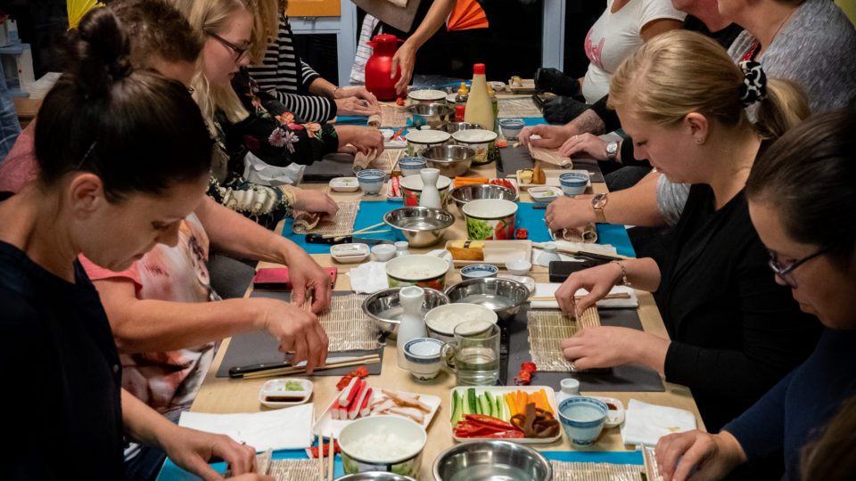 Kookworkshops in de studio