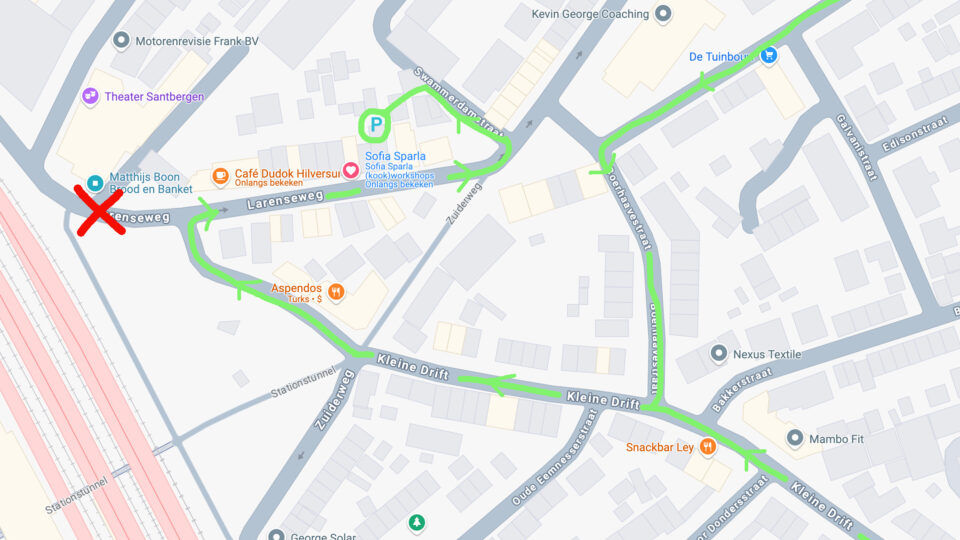 Parkeren- Larenseweg 15